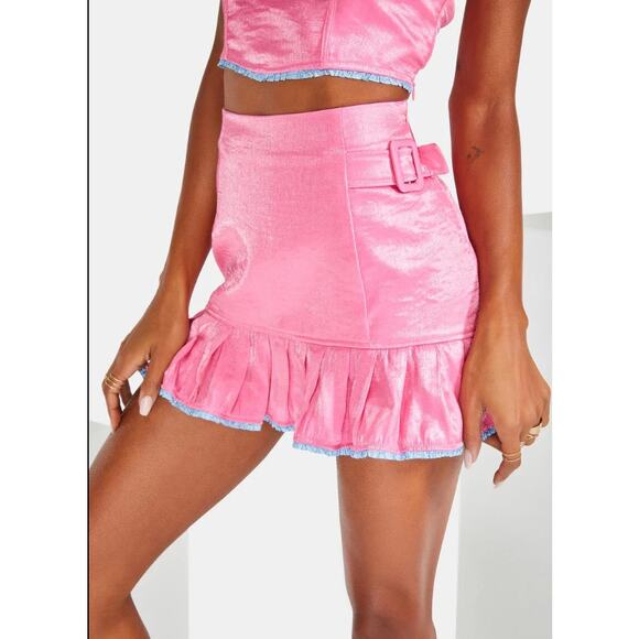 Dolls Kill Dresses & Skirts - Dolls Kill Elsie & Fred Pink Billie Mini Skirt Medium Tennis Skirt Coquette